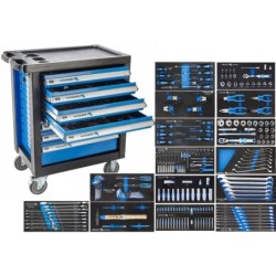 Wózek narzędziowy szafka z narzędziami 252 el hogert