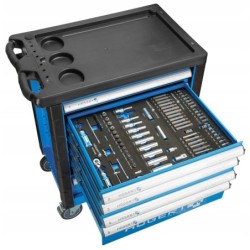 Wózek narzędziowy szafka z narzędziami 252 el hogert