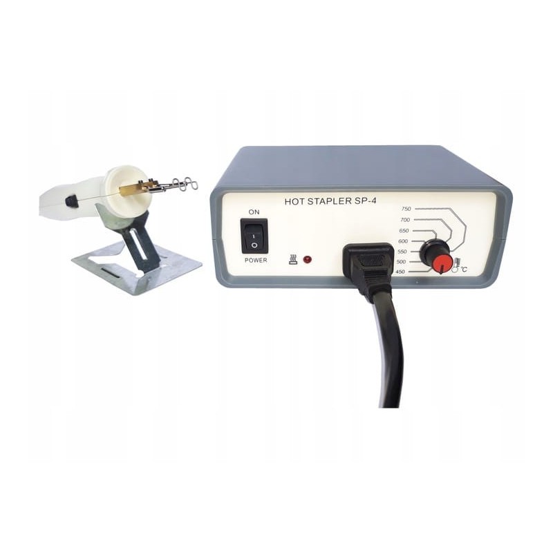 Zszywarka do plastiku spawarka 200szt zszywek