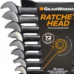 Zestaw kluczy z grzechotką gearwrench 8-19mm limitowana edycja sata