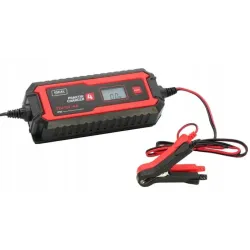 Автоматичний портативний зарядний пристрій praktik charger 4 lcd 6/12v 14-100ah