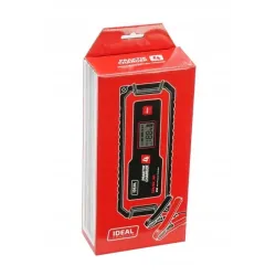 Prostownik automatyczny przenośny praktik charger 4 lcd 6/12v 14-100ah