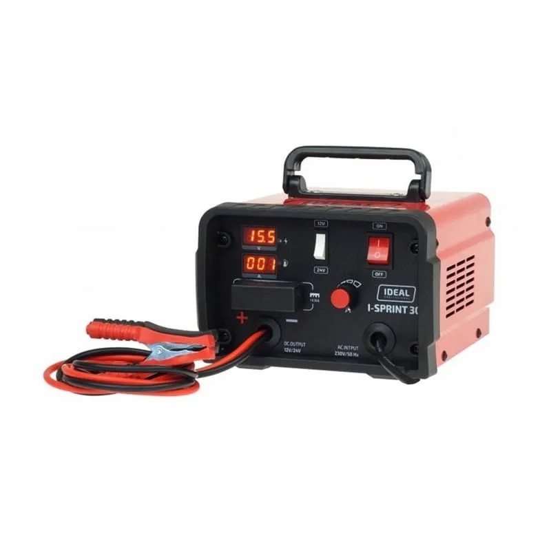Prostownik inwertorowy ideal 12v 24v 30a
