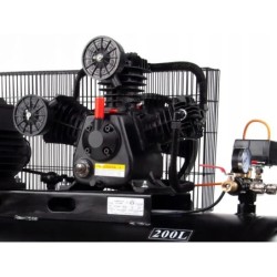 Kompresor olejowy sprężarka 200l 560l/min 12,5 bar
