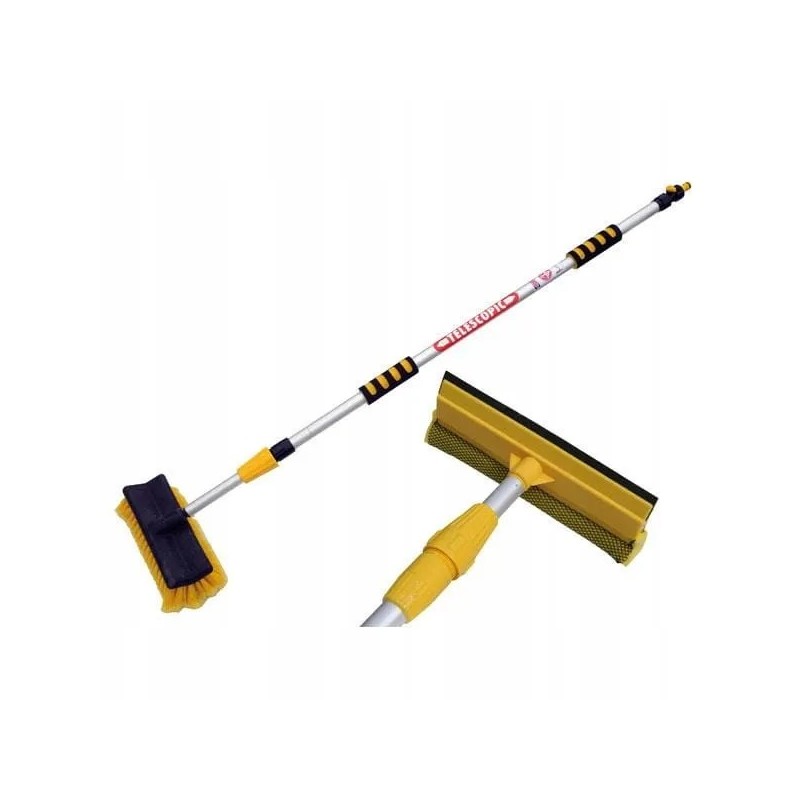 Teleskopowa szczotka do mycia auta długa 130-300cm