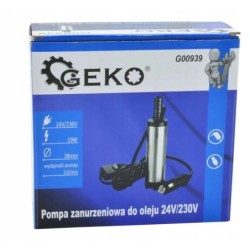 Pompka do spuszczania paliwa ropy oleju cpn 24v-230v 38 mm