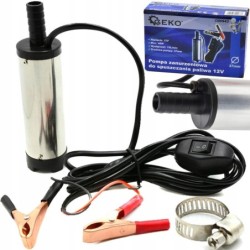 Pompka do spuszczania paliwa ropy oleju 12v 37mm