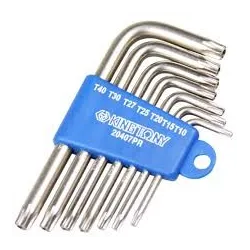 Kpl. imbusów 7 szt. 1147 - torx z otworem t10 - t40