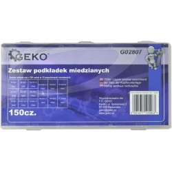 Podkładki miedziane 150szt podkładka miedziana