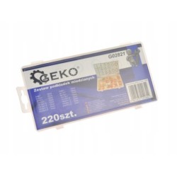 Zestaw podkładek miedzianych 220 szt