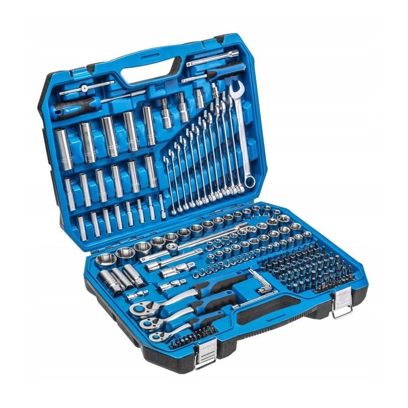 Hogert zestaw narzędzi kluczy nasadowych 1 4