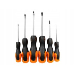 Wkrętaki płasko-krzyżowe 6 szt. richmann c5370