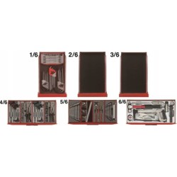 Tengtools szafka narzędziowa wózek warsztatowy 1001 elementów