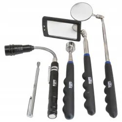 Inspection mirror magnetic clamp set