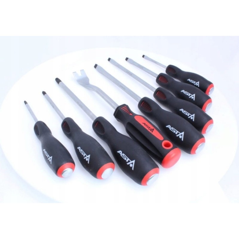 Zestaw wkrętaków śrubokrętów do pobijania asta