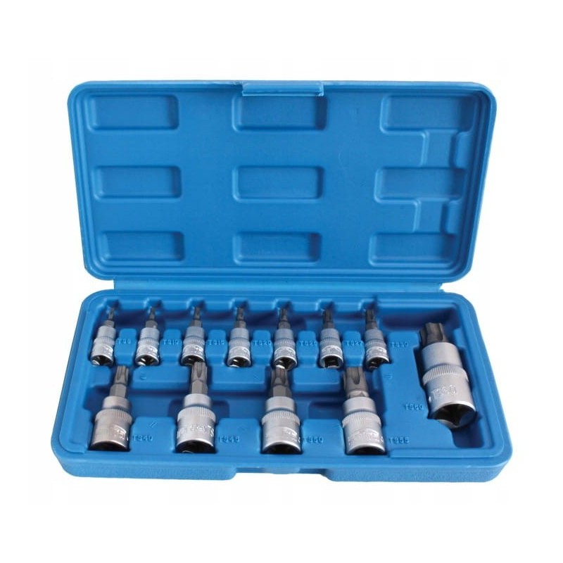 Nasadki torx 5-kąt ts8-ts60 zestaw nasadek torx