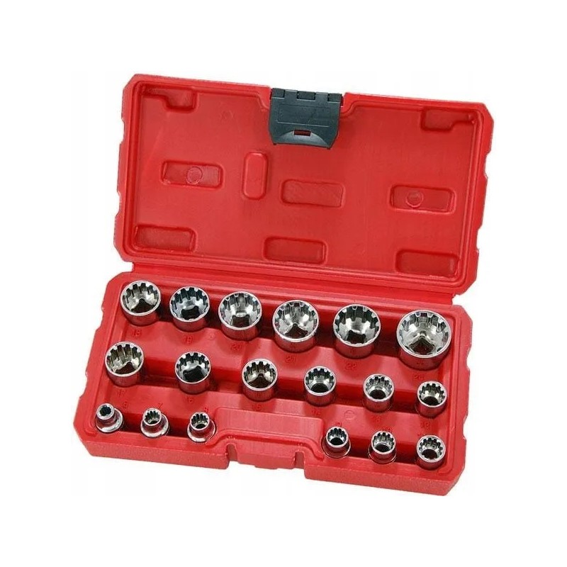 Zestaw kluczy do odkręcania śrub torx imbus hex gear lock 6-24mm