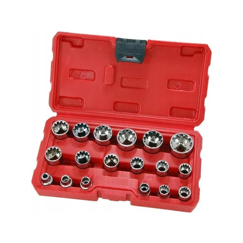 Zestaw kluczy do odkręcania śrub torx imbus hex gear lock 6-24mm