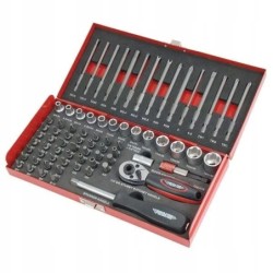 Socket bits in case mini ratchet bit set