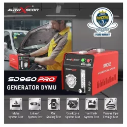 Tester szczelności silnika rur węży generator dymu