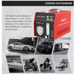 Tester szczelności silnika rur węży generator dymu