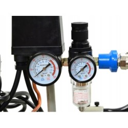 Kompresor olejowy sprężarka 100l 4,1km 2-tłokowy