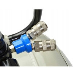 Kompresor olejowy sprężarka 100l 4,1km 2-tłokowy