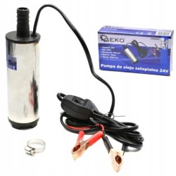 Pompka pompa do spuszczania paliwa oleju cpn 24v 52mm