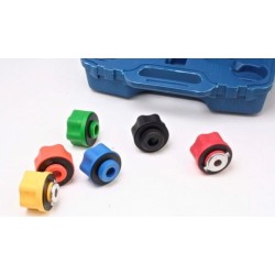 Lejek do oleju z adaptorami zestaw 8 el.