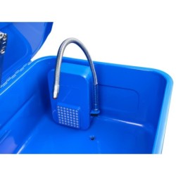 Myjka warsztatowa 80l elektryczna pompa pędzel