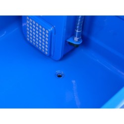 Myjka warsztatowa 80l elektryczna pompa pędzel