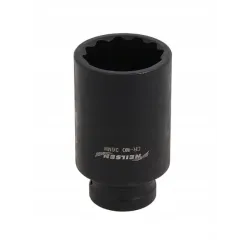 Impact socket long 1/2'' 12kt. 36mm for hub