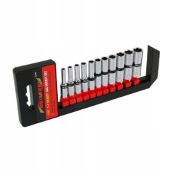 Inch socket set long 5/32-1/2' neilsen