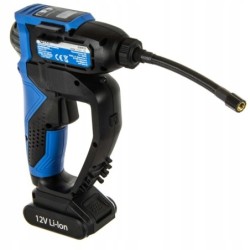 Kompresor pompka akumulatorowa 12v lcd 150psi geko
