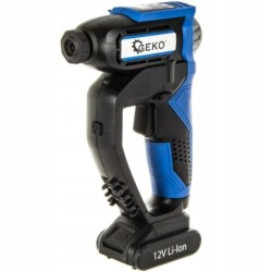 Kompresor pompka akumulatorowa 12v lcd 150psi geko