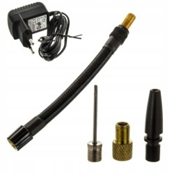 Kompresor pompka akumulatorowa 12v lcd 150psi geko