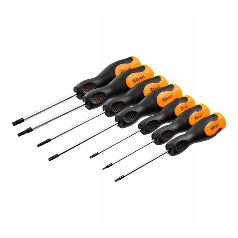 Zestaw śrubokrętów wkrętaków torx t6-t30 magnes