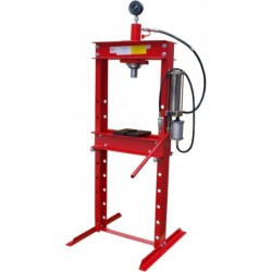 Prasa 20t - hydrauliczno pneumatyczna manometr