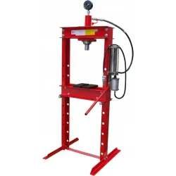 Prasa 20t - hydrauliczno pneumatyczna manometr