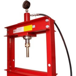 Prasa 20t - hydrauliczno pneumatyczna manometr