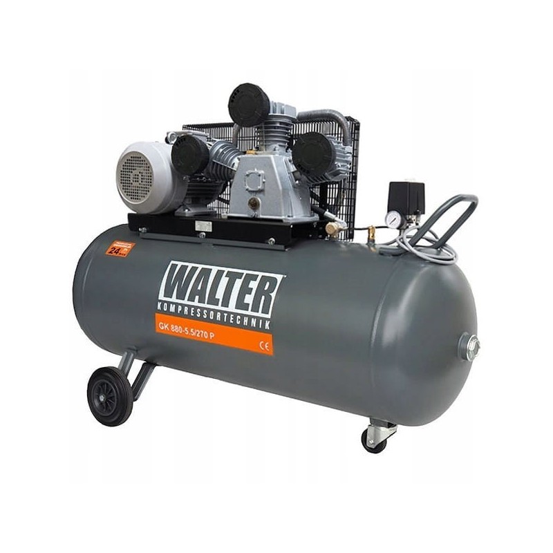 Kompresor sprężarka walter gk530 270 10bar 270l