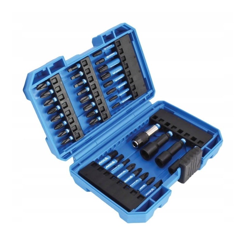 Zestaw końcówek kluczy bity na wkrętarke udarową ph pz asta