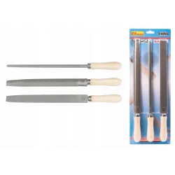 Pilnik ślusarski tarnik do drewna zdzierak 3el 250mm