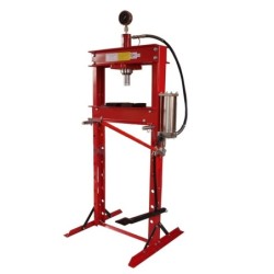 Prasa 20t - hydrauliczno pneumatyczna manometr