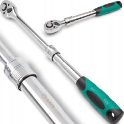 Telescopic extension ratchet 1/2` sata 300-440