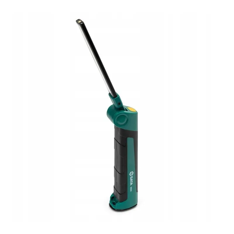 Lampa latarka akumulatorowa robocza magnes mocna 3w sata