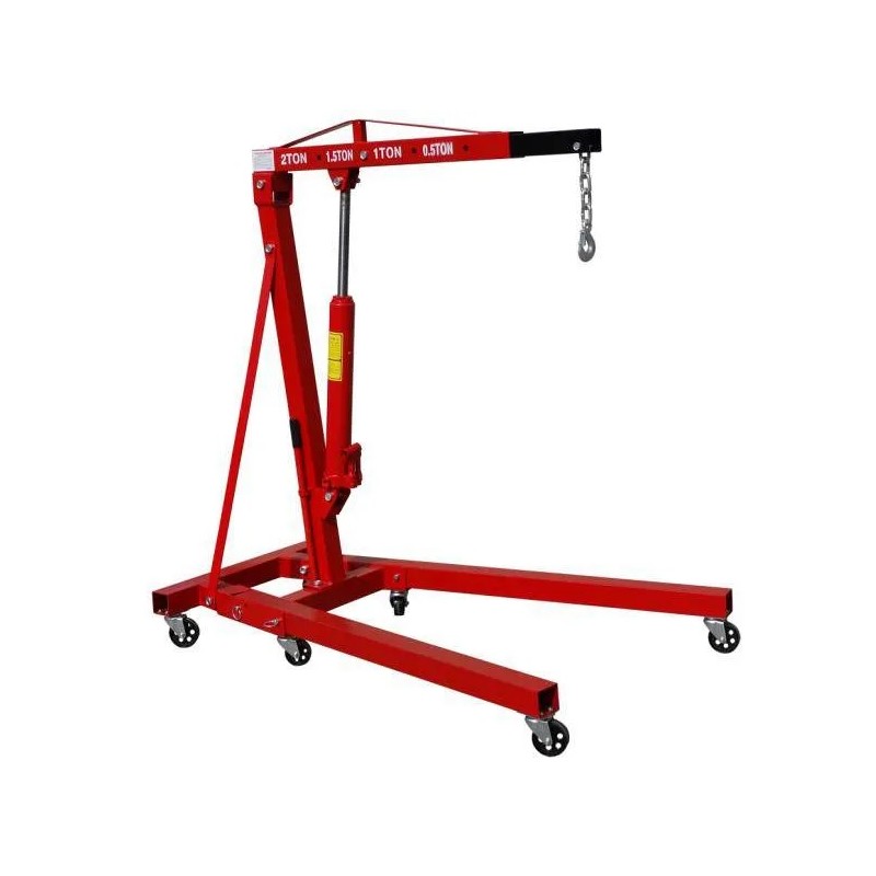 Żuraw warsztatowy składany podnośnik 2t