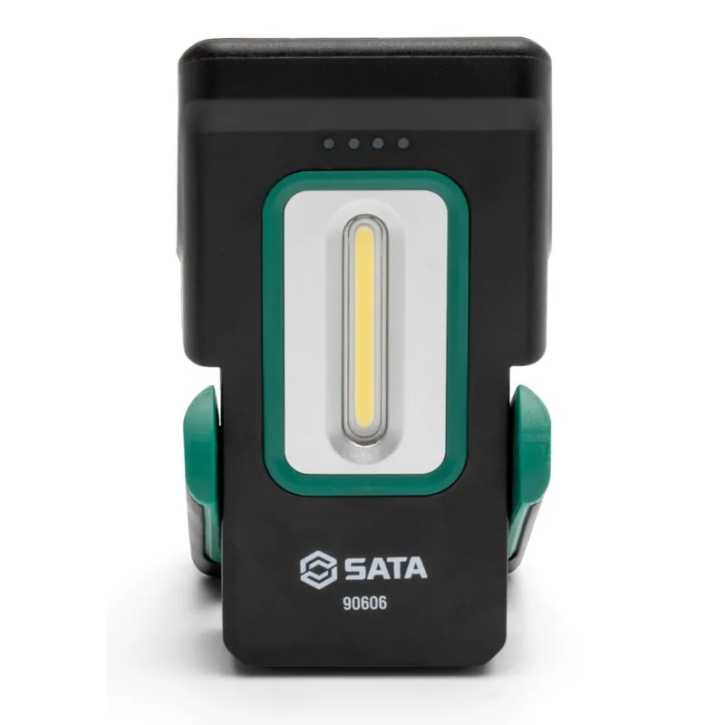 Lampa warsztatowa latarka cob magnes 3w sata