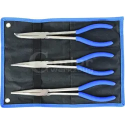Szczypce proste gięte długie 3szt 260-280mm condor