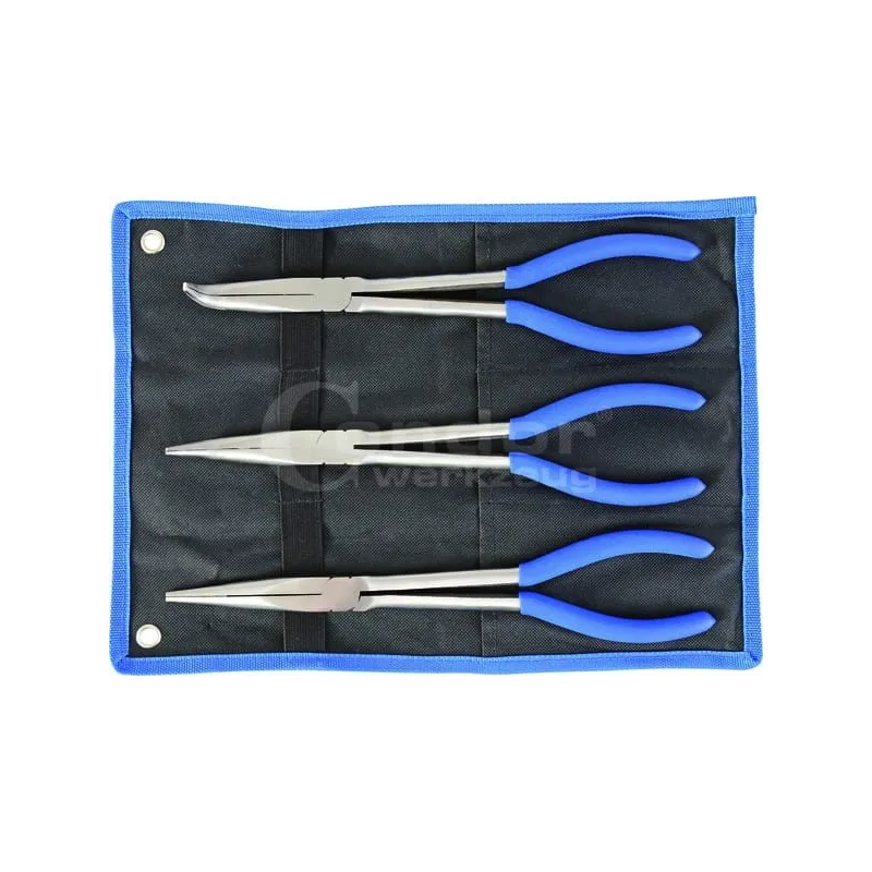 Szczypce proste gięte długie 3szt 260-280mm condor
